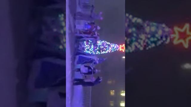 открытие новогодней елки в Тикси 01.12.2020 смотреть онлайн
