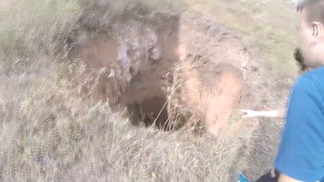 VLOG: ОБВАЛ ЗЕМЛИ !!! ОПАСНО !!! смотреть онлайн