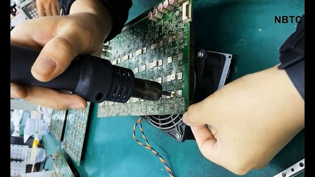 No need to change the BM1397AG chip repeatedly - Refit Antminer S17 heat sinks from NBTC смотреть онлайн