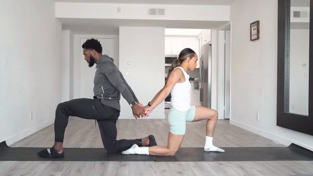 10 Minute Full Body Partner Stretch (A Quick Daily Routine) смотреть онлайн