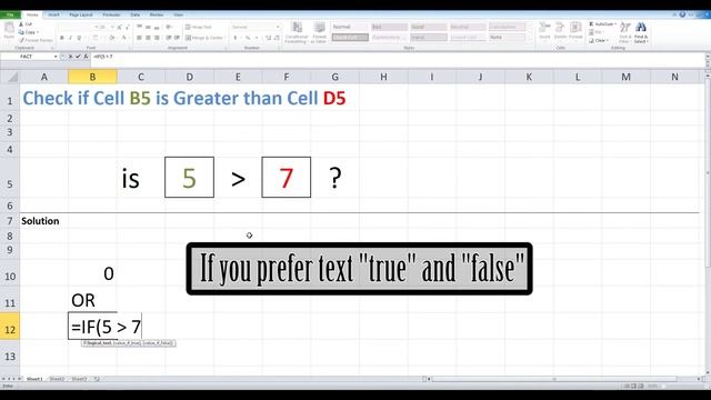 How to use the IF Function in Excel with Text as Value смотреть онлайн