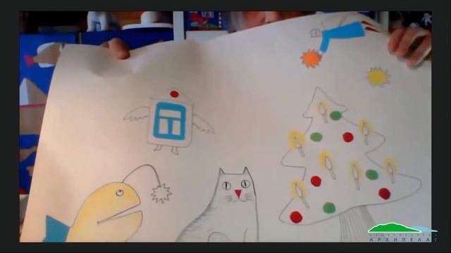 Светящаяся новогодняя картина своими руками смотреть онлайн