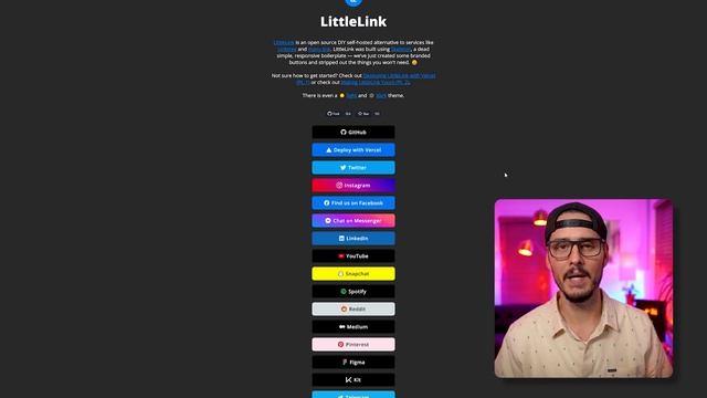 Self-Hosted, DIY, Open Source Alternative to Linktree смотреть онлайн