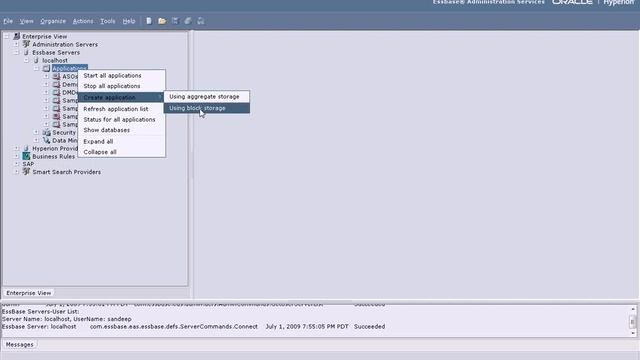 Oracle Hyperion Essbase : LESSON TWO: create Hyperion Essbase application,database and outline смотреть онлайн