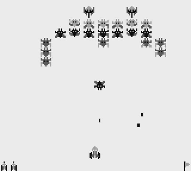 Arcade Classic No. 3: Galaga / Galaxian (US) [Game Boy]