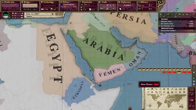 Victoria 2 | A House Divided | Nejd/Arabia Part 1 смотреть онлайн