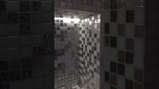 Пано из мозаики в ванной комнате смотреть онлайн