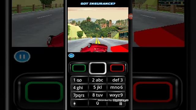 Asphalt nitro Java gameplay on Sony Ericsson смотреть онлайн