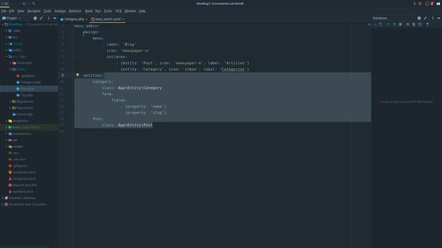 Tutoriel Symfony : Le bundle EasyAdmin смотреть онлайн
