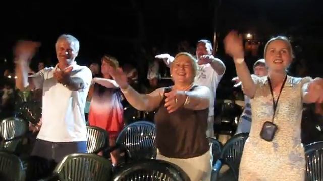 Клубный танец Pirates Beach Club, Кемер, Турция, июнь 2010