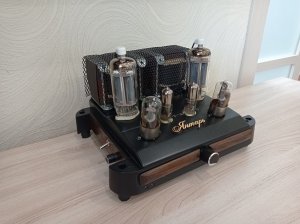 Ламповый однотактный усилитель на 6п45с