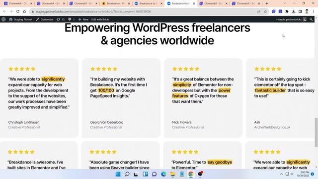 Clone any website to WordPress Bricks Builder with Clonewebx & Litemove смотреть онлайн
