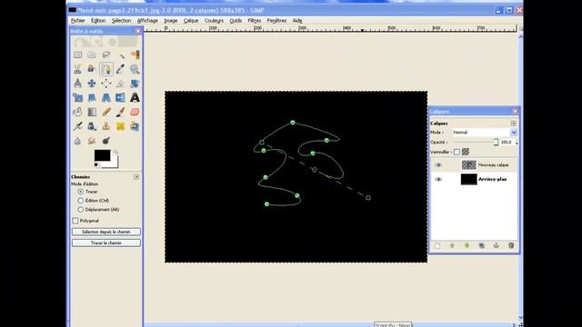 Comment faire un effet néon avec GIMP 2.6 "FR" смотреть онлайн