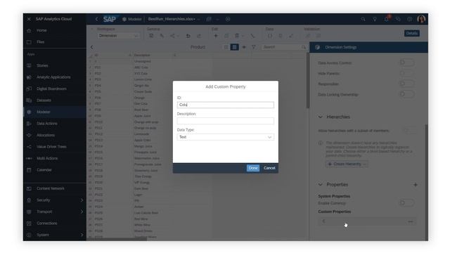 How to Create Hierarchies in Datasets and Models: SAP Analytics Cloud смотреть онлайн