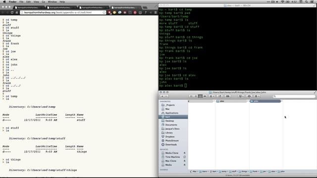 Command Line Crash Course - Ex 06 - List Directory (ls) смотреть онлайн
