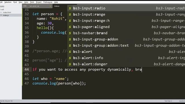 Javascript ES6 Features (Part 1) | Object Oriented Javascript смотреть онлайн