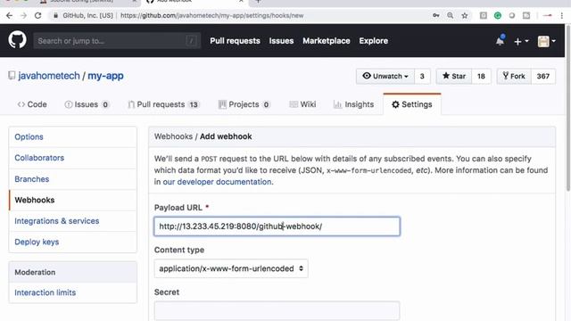 Github Webhook | Integrating Jenkins With Github | Trigger Jenkins Jobs using Github Webhooks смотреть онлайн