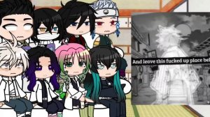 || The hashiras react to the Kamoboko squad !! || Part 4/6 || Genya Shinazugawa ||