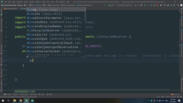 Android JetPack Course - LifeCycle Aware APP #54 смотреть онлайн