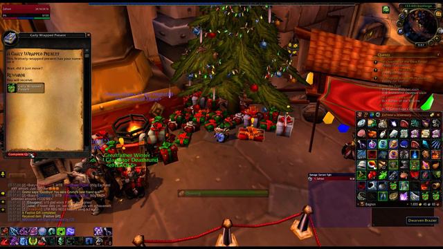 Where is Feast of Winter Veil presents in Ironforge WoW Alliance смотреть онлайн
