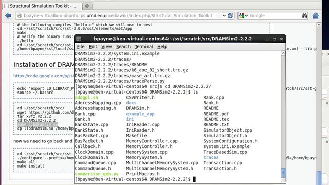 Sandia's Structural Simulation Toolkit (micro) 3.0.0 with gem5; install DRAMSIM CentOS 6.4 64bit смотреть онлайн