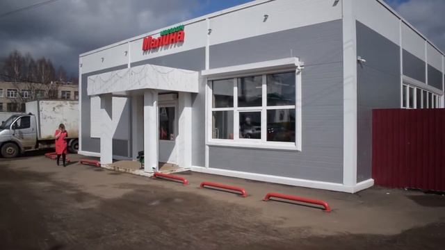 Магазин 275 кв.м, с. Бахта (Кировская область) из сэндвич панелей