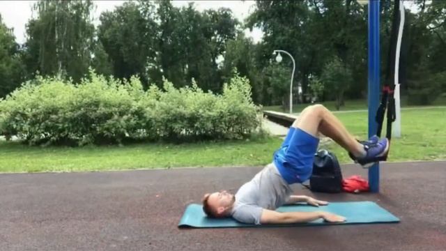 Круговая тренировка в TRX смотреть онлайн