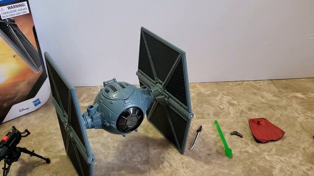 Star Wars Mission Fleet Moff Gideon Outland Tie Fighter Review смотреть онлайн