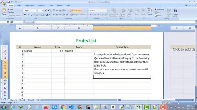 How to fix excel column height смотреть онлайн