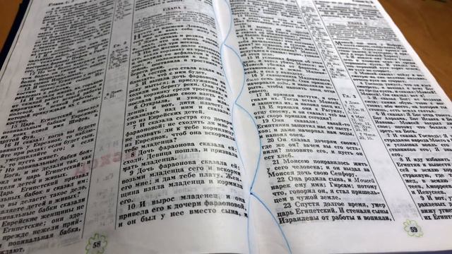 17. Чтение Библии по плану. Исход 1-4. смотреть онлайн