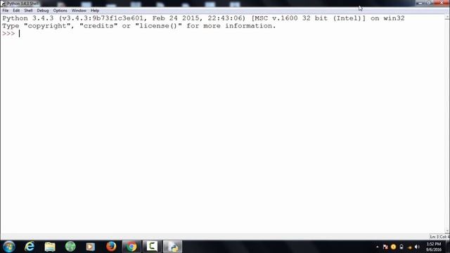Python - IDLE Interactive Shell смотреть онлайн