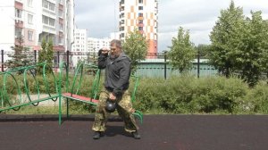 МАЯТНИК - УПРАЖНЕНИЕ С ГИРЯМИ №8 \ Умный Атлетизм - серия "Основы работы с гирей"