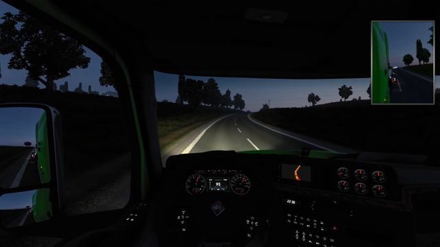 International IT с новым прицепом. Euro Truck Simulator 2. смотреть онлайн