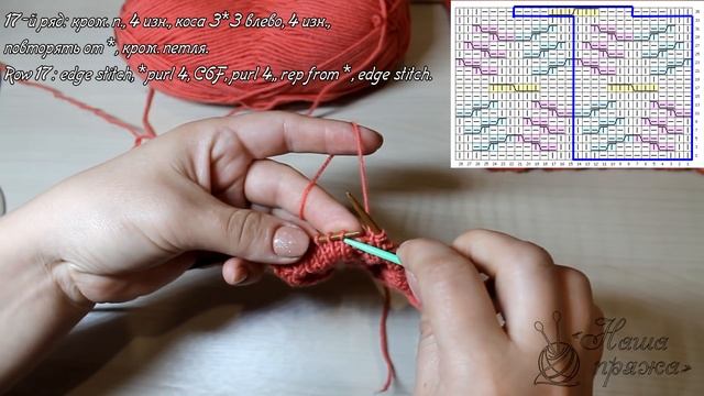 Аран «Жучки – Паучки » спицами | «Bugs - Spiders» aran knitting pattern смотреть онлайн