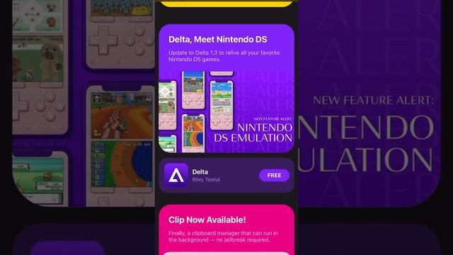 Comment jouer aux jeux de la DS/Gameboy sur son iPhone gratuitement ? (Vidéo TikTok) смотреть онлайн