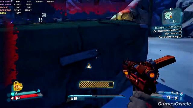 Borderlands 2 - GTX 1050 Ti - i5 3450 - Ultra Settings - 8GB RAM - 1080p смотреть онлайн