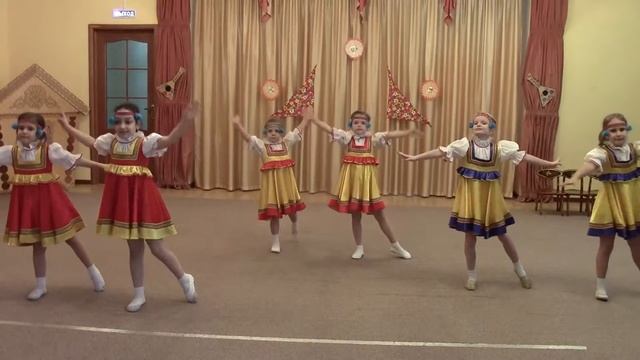 Танец "Балалайка" Здание 6 ГБОУ Школа №1191 смотреть онлайн