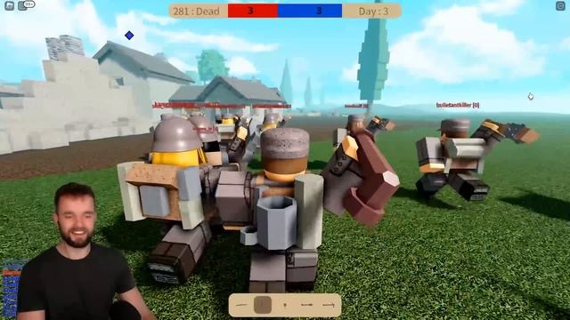 I command a 100 Player TRENCH CHARGE in ROBLOX WW1 Event смотреть онлайн