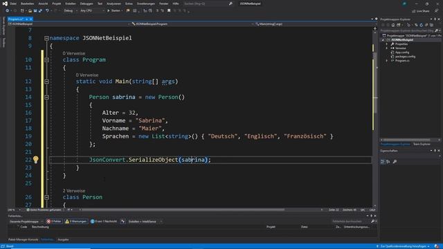 JSON.NET - Die Arbeit mit JSON in C# vereinfachen! смотреть онлайн