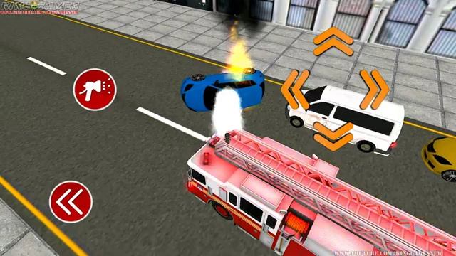 Real Fire Truck Driving Simulator 2022 - Fire Fighter Fireman's Daily Job - Android GamePlay #5 смотреть онлайн