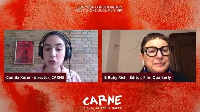 Conversation with director Camila Kater (CARNE) and B Ruby Rich (Editor, Film Quarterly ) смотреть онлайн