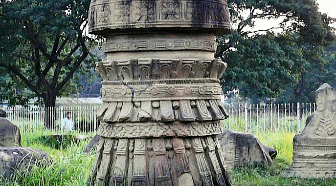 Артефакты древней Индии: руины Качари (Kachari Ruins).. смотреть онлайн