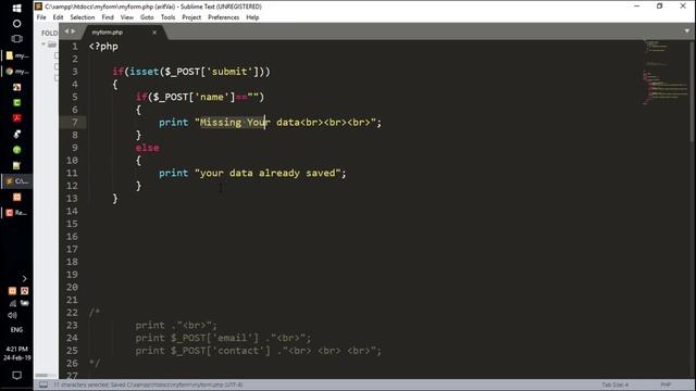 03 = PHP FOR BEGINEER FORM DESIGN TUTORIAL NO = 03 смотреть онлайн