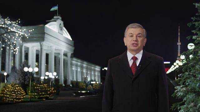 Шавкат Мирзиёевнинг Ўзбекистон халқига Янги йил табриги смотреть онлайн