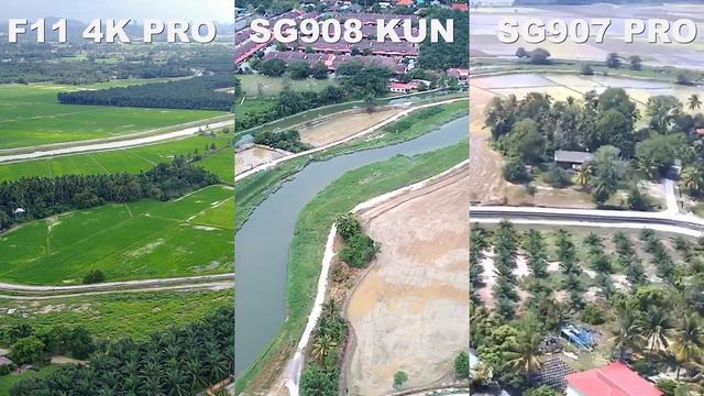 SJRC F11 4K PRO VS SG908 KUN VS SG907 PRO | MALAYSIA смотреть онлайн