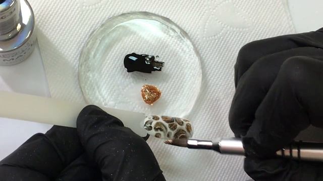 Осенний дизайн растекающимися гель-лаками смотреть онлайн