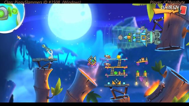 Angry Birds 2 (Windows) Camping Hat Adventure level 7 completed (all 7 birds) смотреть онлайн