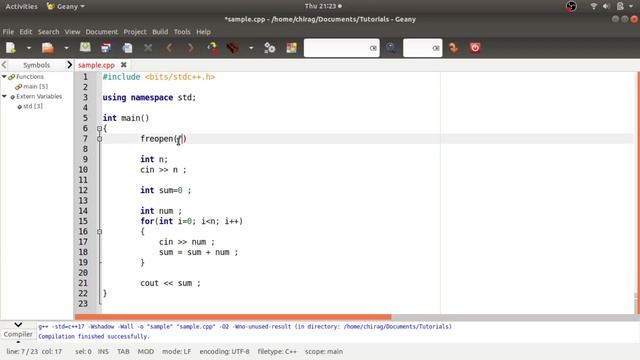 Read and write to files in C++ || Simplest way for File input/output in C++ смотреть онлайн