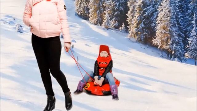 Надувные санки Тобогган. Купить ватрушку смотреть онлайн