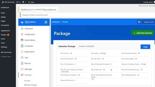 Create company in WP Job Portal - Best Job Board Plugin for WordPress смотреть онлайн